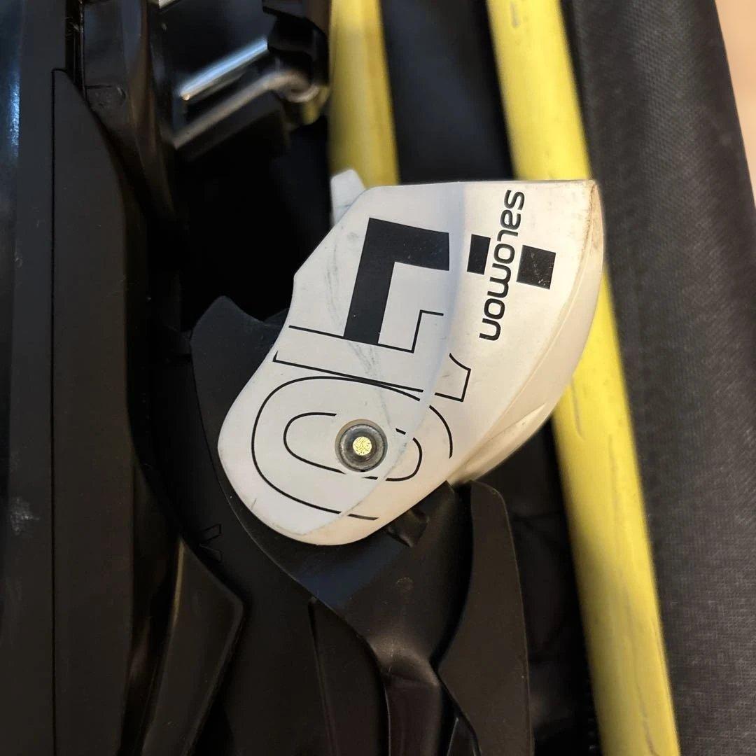 パブロ　サロモン　ショートマックス120 ショートスキー　ストック、ケース