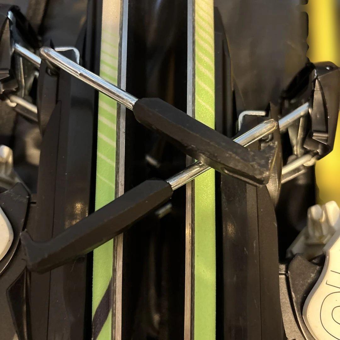 パブロ　サロモン　ショートマックス120 ショートスキー　ストック、ケース