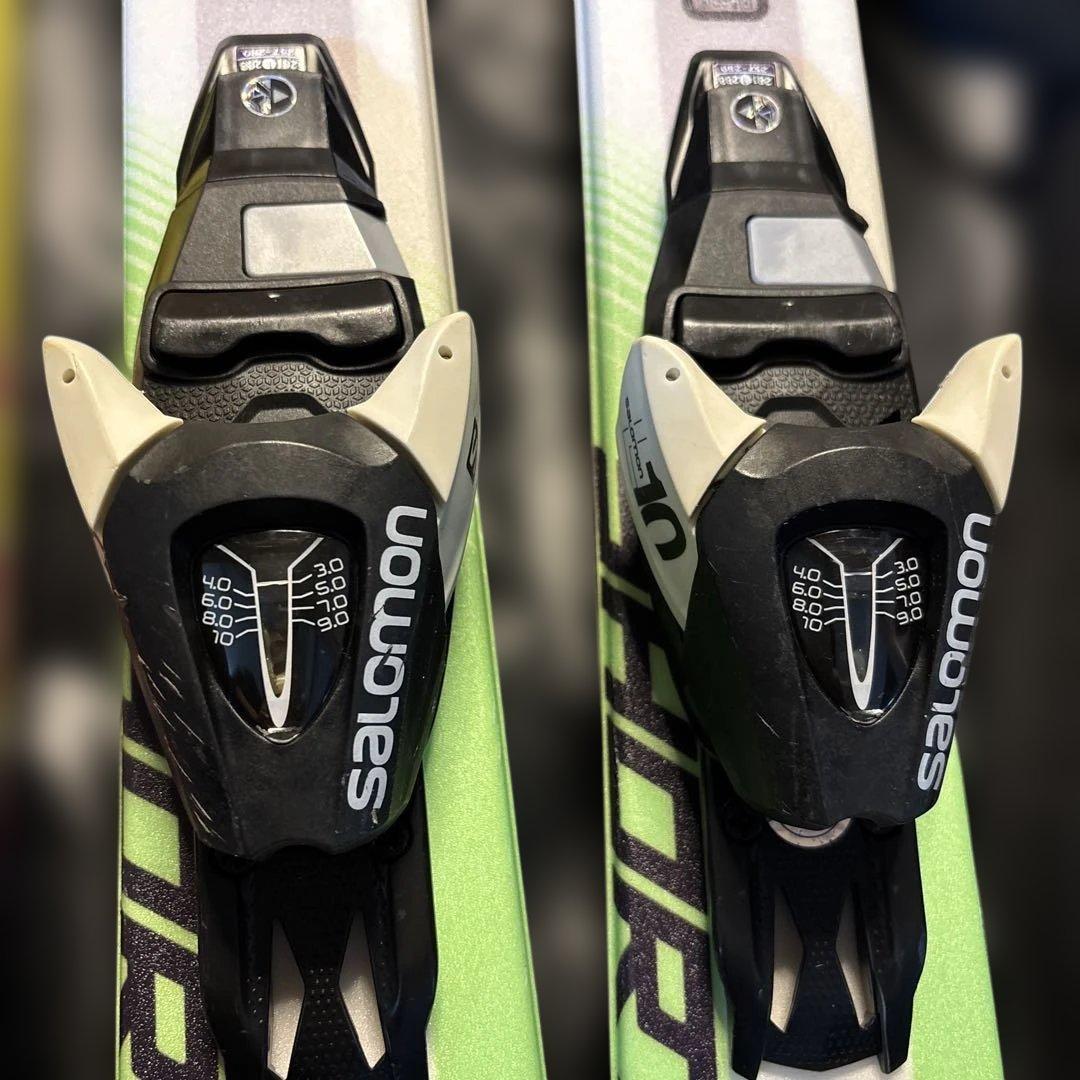 パブロ　サロモン　ショートマックス120 ショートスキー　ストック、ケース