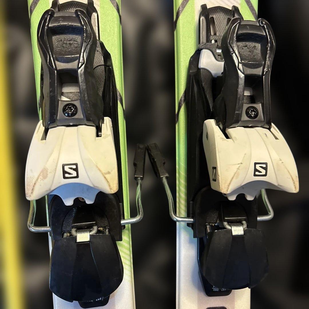 パブロ　サロモン　ショートマックス120 ショートスキー　ストック、ケース