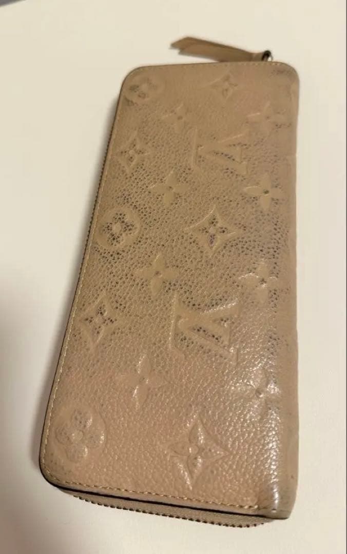 Louis Vuitton ベージュ モノグラム長財布