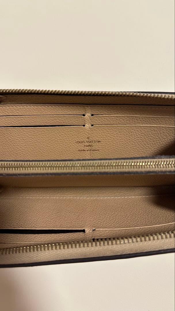Louis Vuitton ベージュ モノグラム長財布