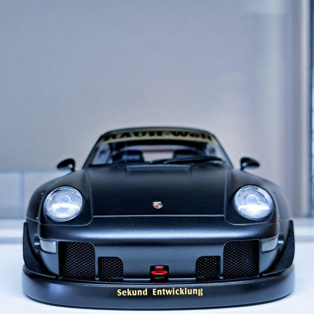 開封美品 AUTOart オートアート 1/18 RWB 993 マットブラック