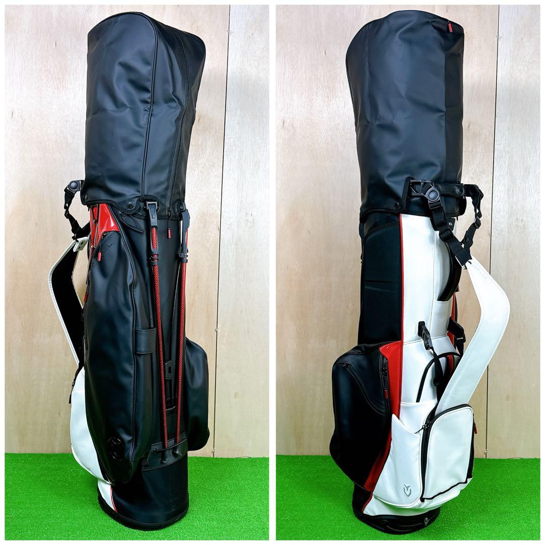 Vessel ベゼル キャディバッグ スタンド式 高級 合皮 希少 3.0