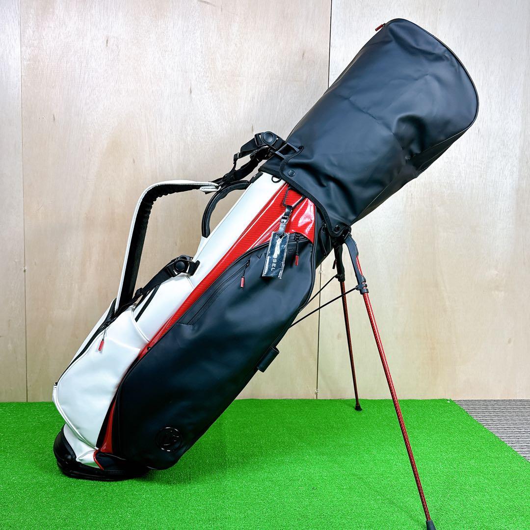 Vessel ベゼル キャディバッグ スタンド式 高級 合皮 希少 3.0