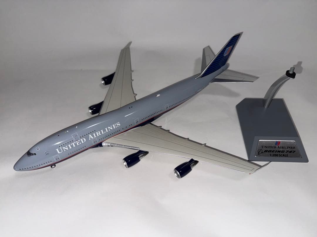 ユナイテッド航空 B747-400 1/200
