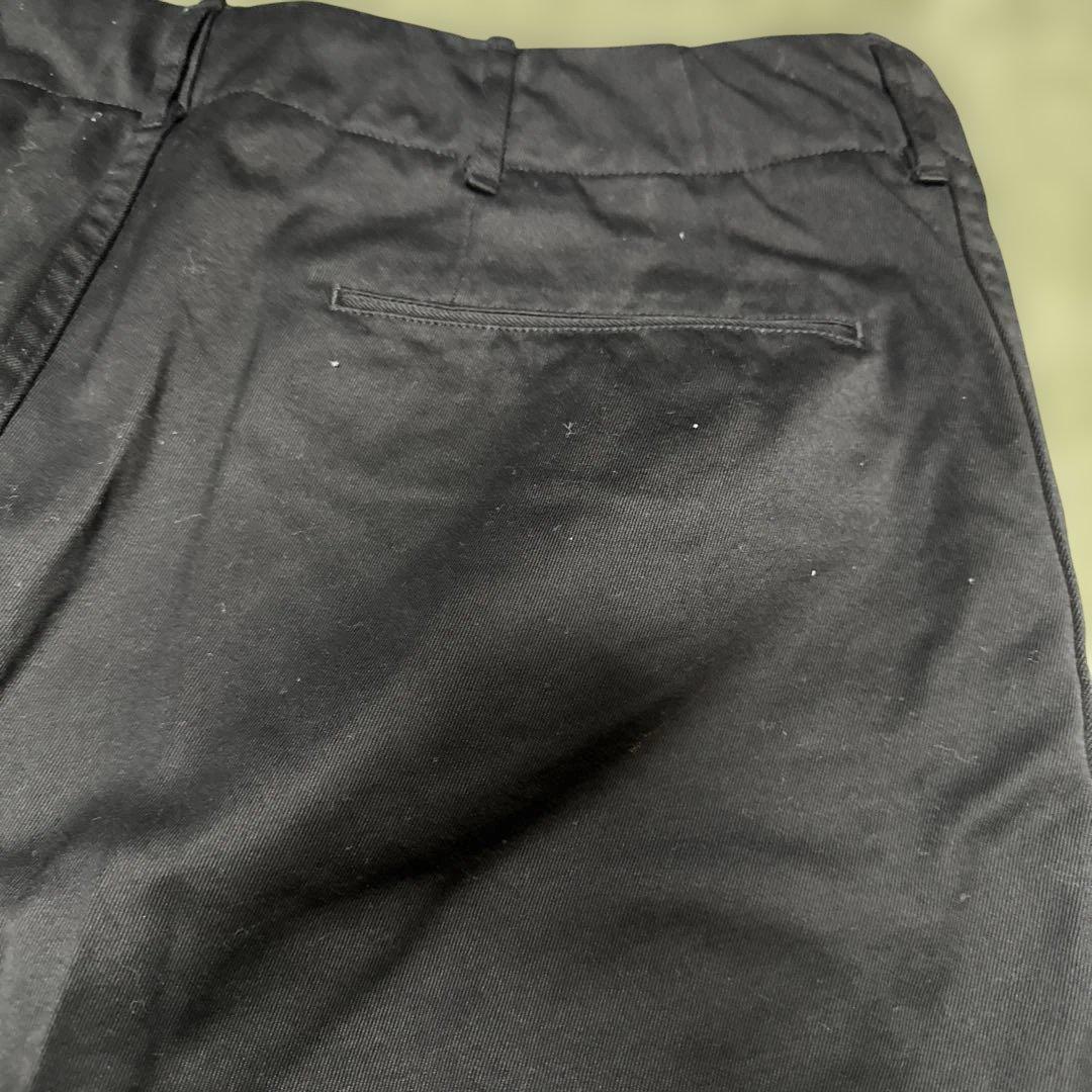 nanamica　「Wide Chino Pants（ワイドチノ）　ブラック