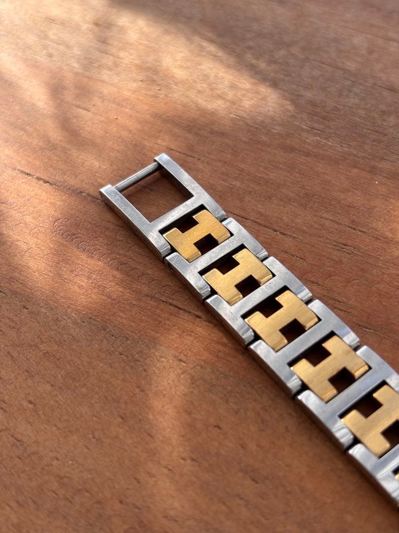 HERMES レディース クリッパー シルバー ゴールド