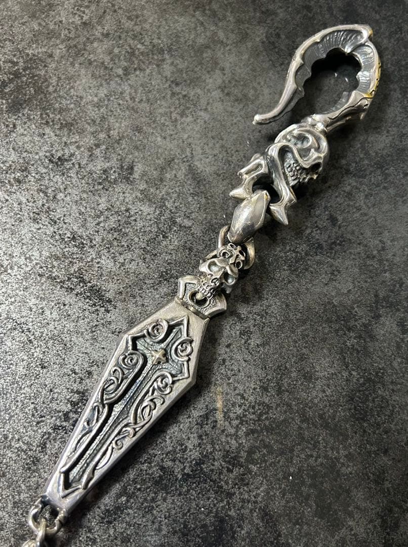 F.A.L/ウォレットチェーン/シルバー/全長68cm