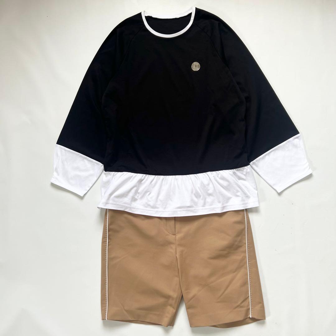 セットアップ　LANVIN SPORT ランバンスポール　長袖シャツ　パンツ　M