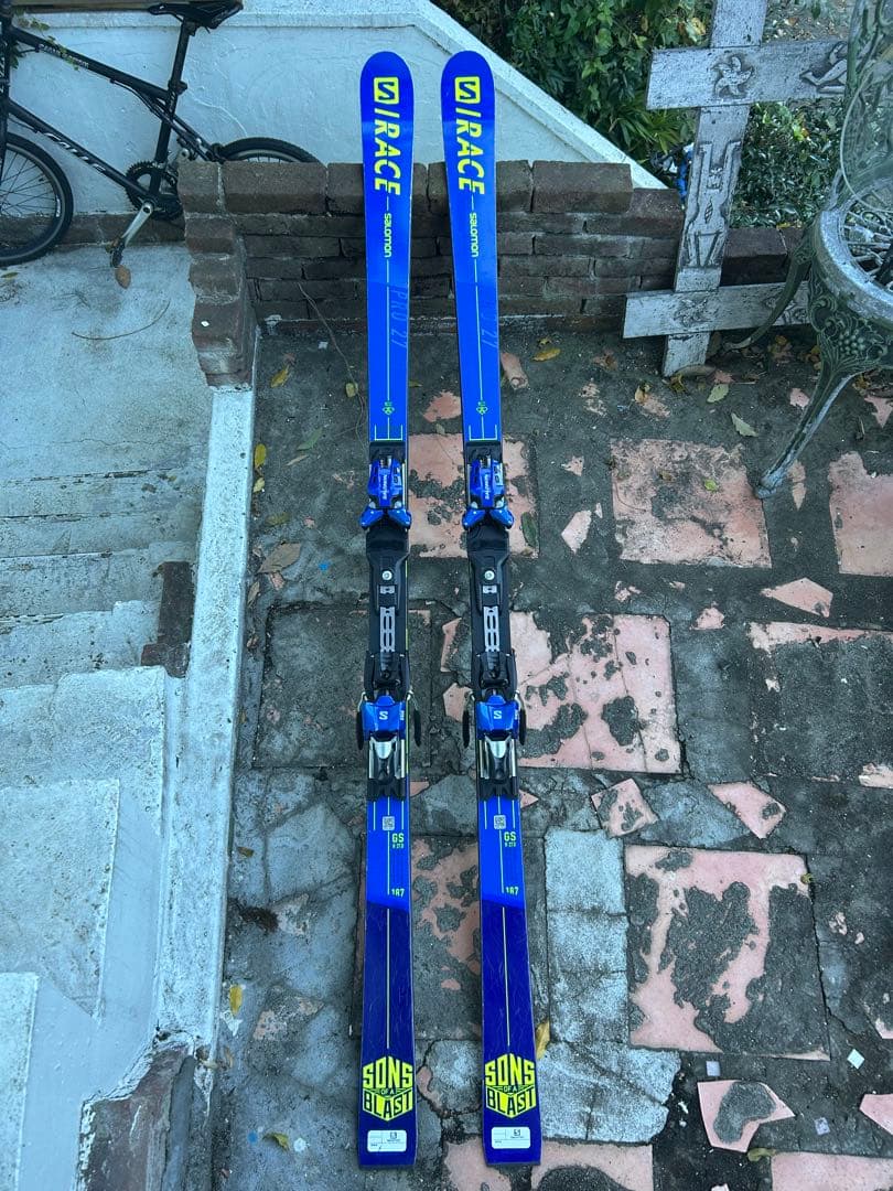 Salomon S/Race GSスキー187センチ R27.0