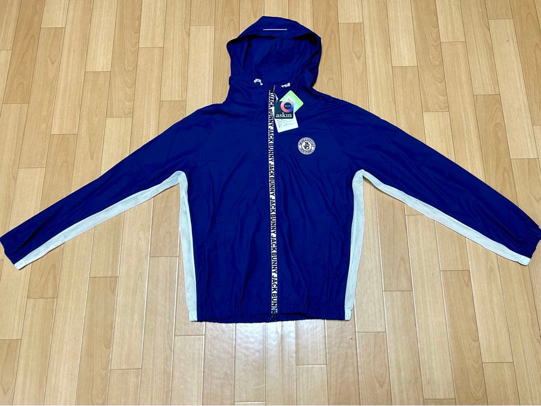 新品未使用 パーリーゲイツ ジャックバニー ネイビー フルジップ パーカー