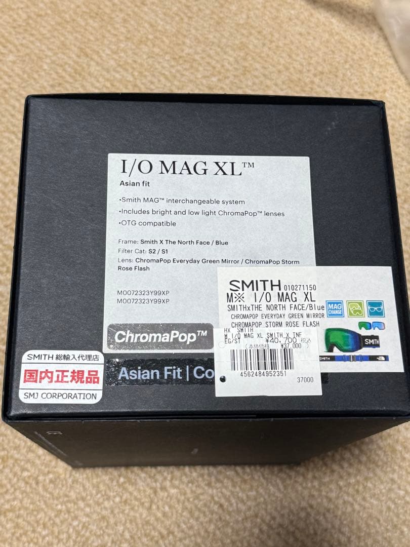 THE NORTH FACE SMITH ゴーグル 交換レンズ付き スノボード