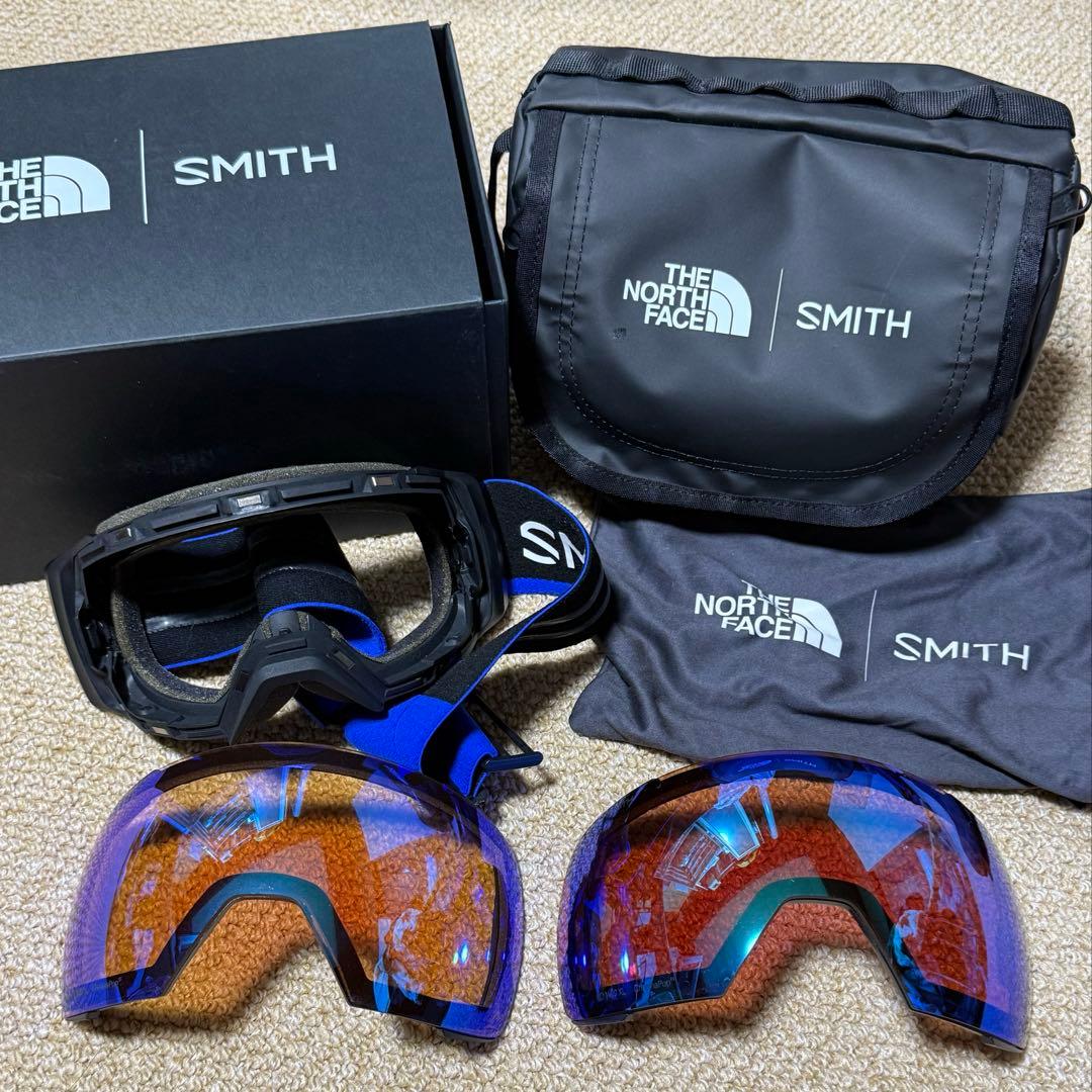 THE NORTH FACE SMITH ゴーグル 交換レンズ付き スノボード