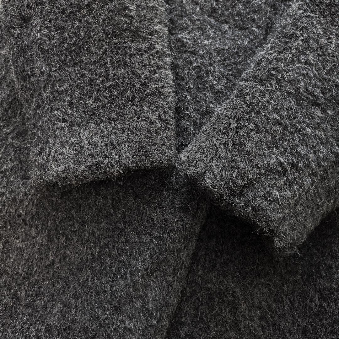 ジャンフランコフェレ　イタリア製　アルパカウール　シャギーコート　ゆったり