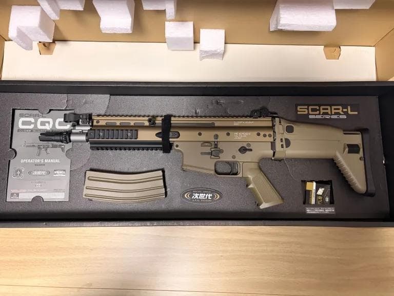 東京マルイ SCAR-L CQC 次世代電動ガン タンカラー