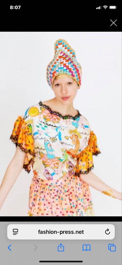 ツモリチサト　シルクカットソー