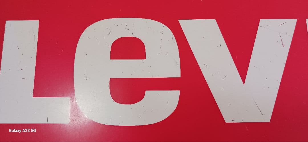 Levi's リーバイス　アクリル　看板　置物　ビンテージ　レア　非売品