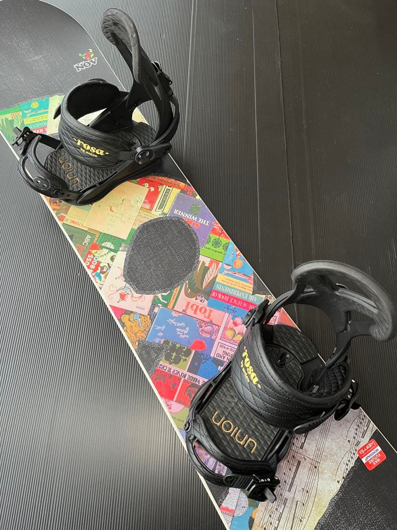 NOVEMBER スノーボード2点セット UNIONビンディング