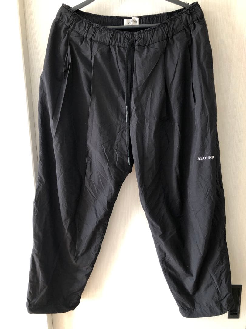 ALOUND VENTILATION NYLON PANTS ブラック　L