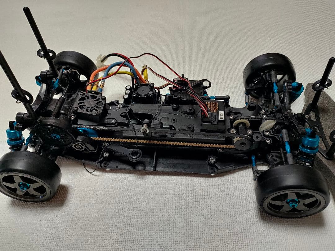 タミヤ TA06 OP多数 FM/ブラシレスメカ　EX-10ヘリオス　フルセット