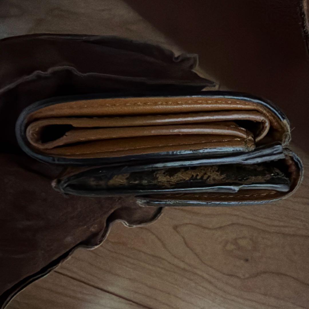 レオパード柄 三つ折り財布　セリーヌ