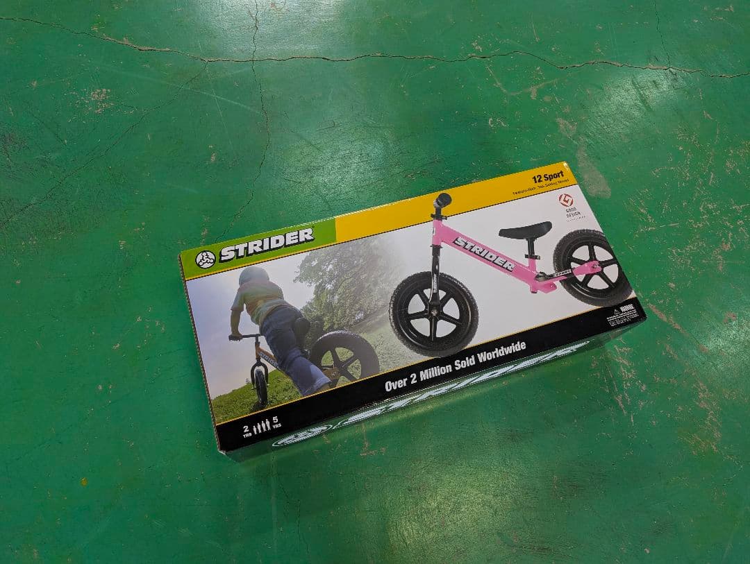 STRIDER ストライダー バランスバイク ピンク 12sport