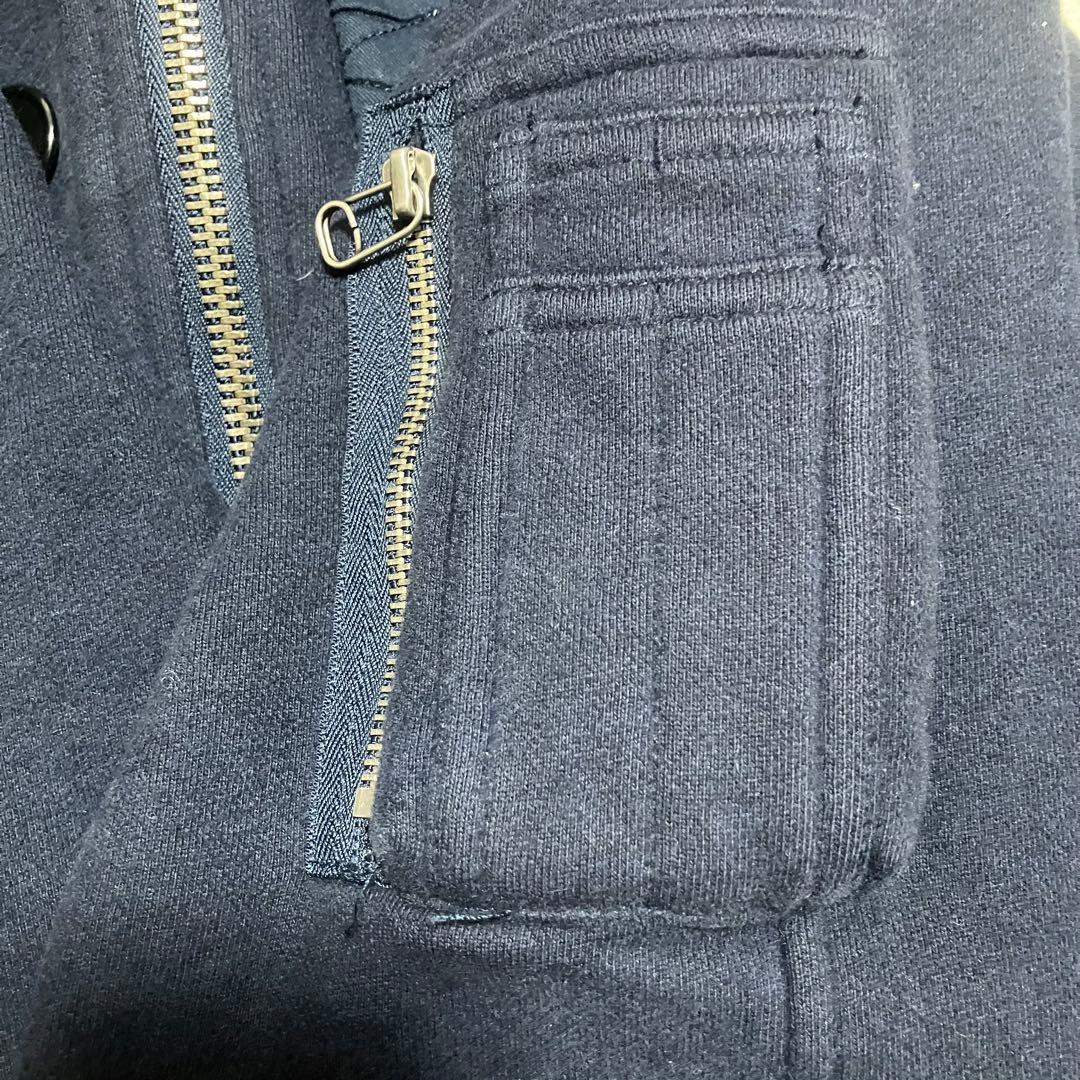 ポロラルフローレン N-2B スウェット パーカー ジャケット ファー　Y2K