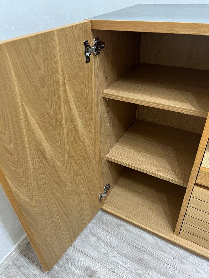 【Mさま専用】unico SOLK キッチンカウンターW800