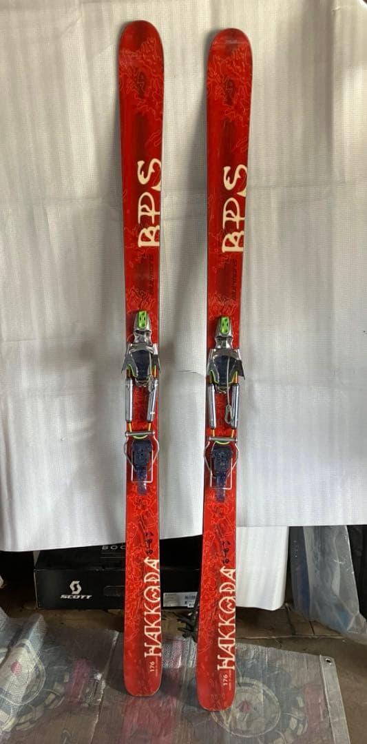 i*k様 テレマークスキー板　ブルーモリス　BPS 176㎝　ビンディング付き