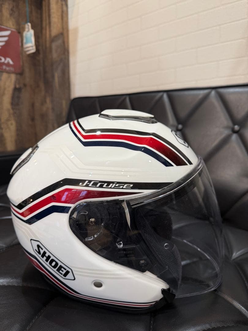 SHOEI J-Cruise ホワイト/レッド/ブルー中古