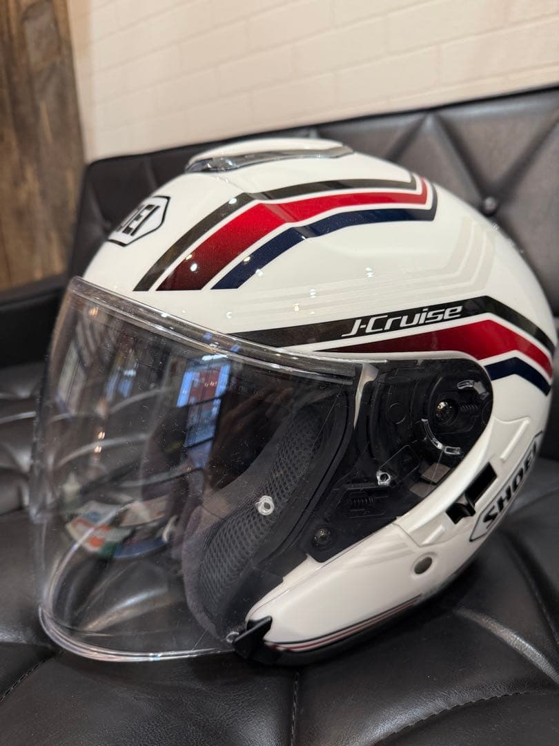 SHOEI J-Cruise ホワイト/レッド/ブルー中古