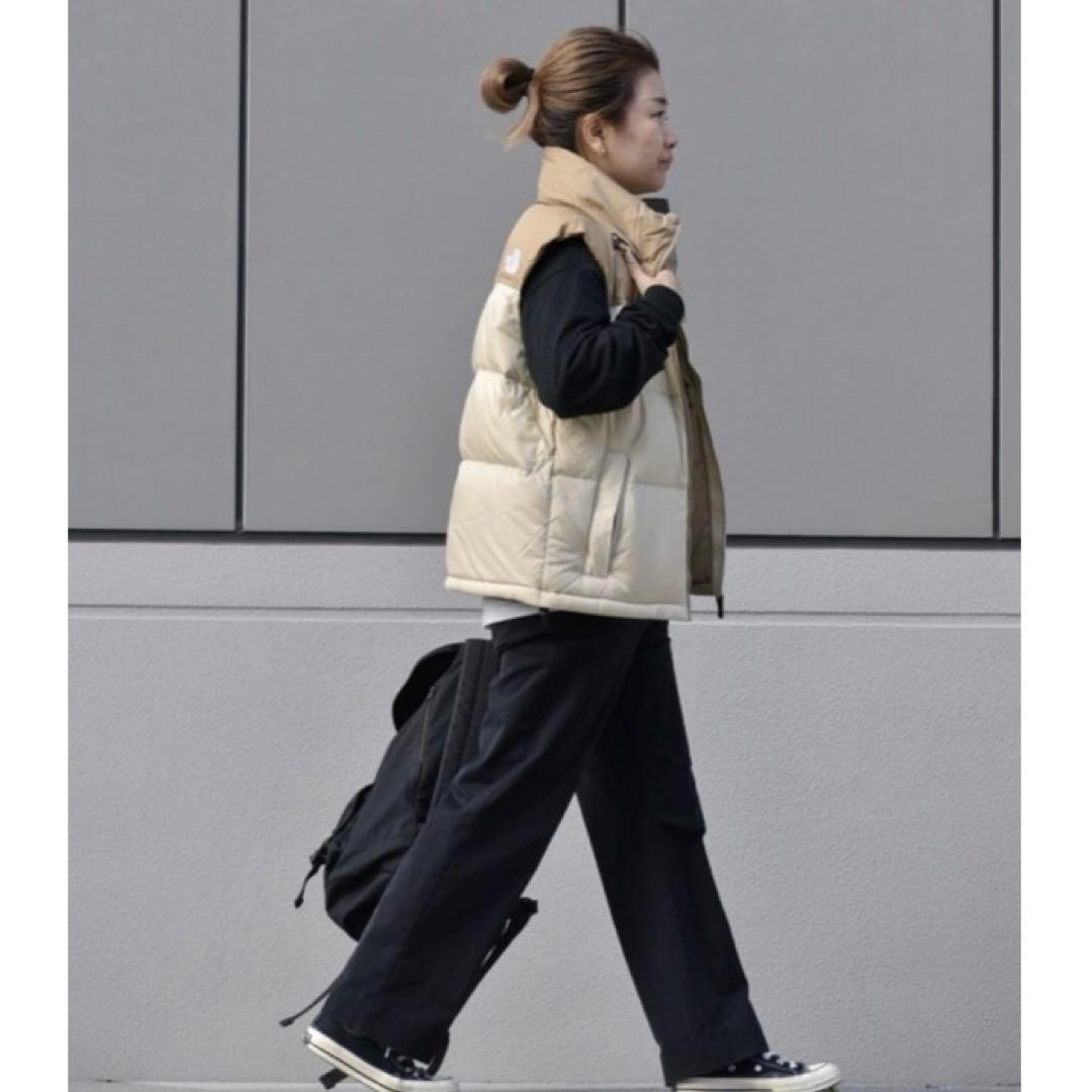 ヌプシベスト　レディース　Sサイズ　ベージュ