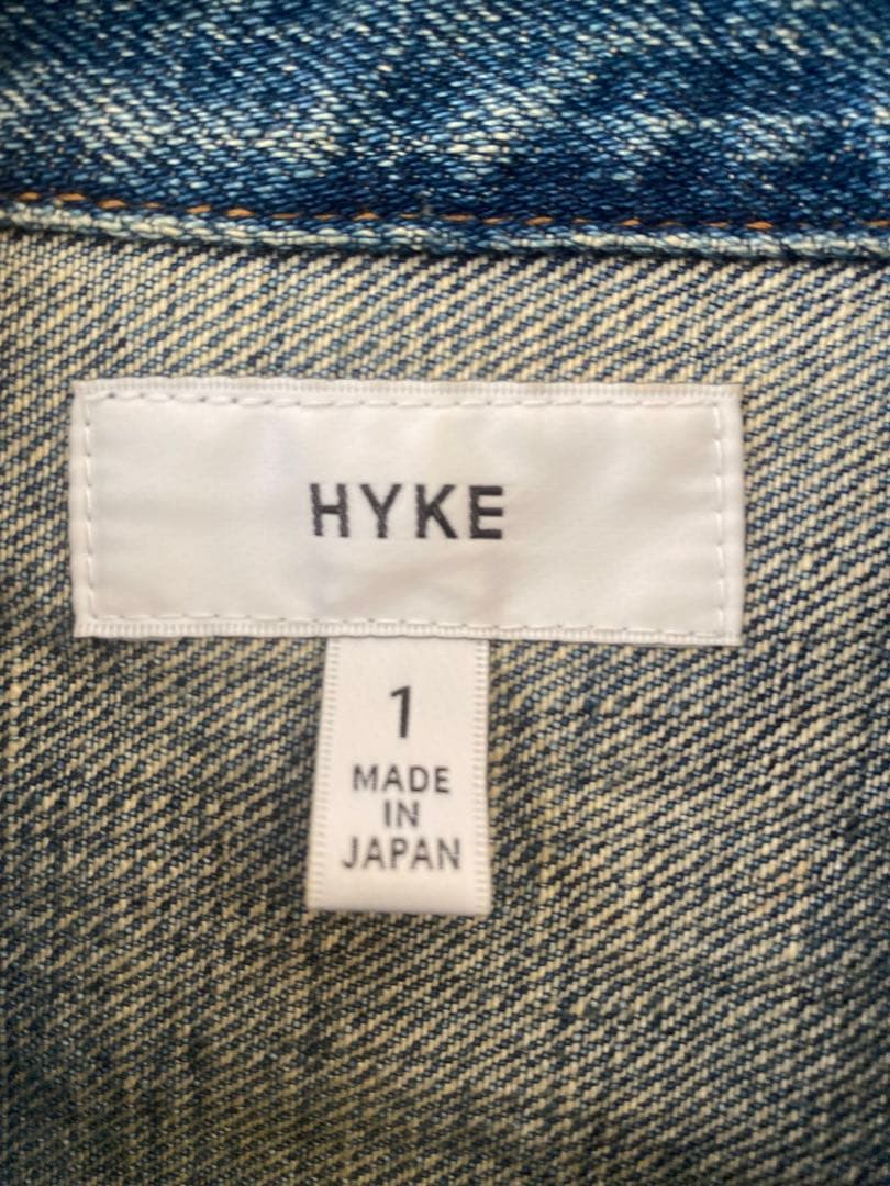 HYKE ハイク　デニムジャケット TYPE2（BIG FIT）サイズ1