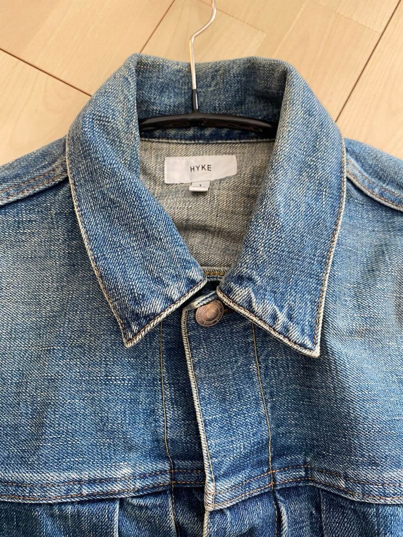 HYKE ハイク　デニムジャケット TYPE2（BIG FIT）サイズ1