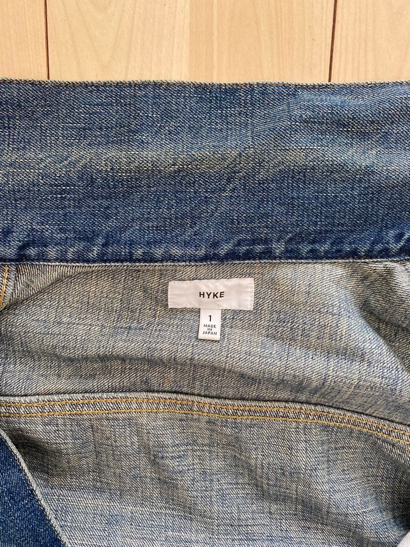 HYKE ハイク　デニムジャケット TYPE2（BIG FIT）サイズ1