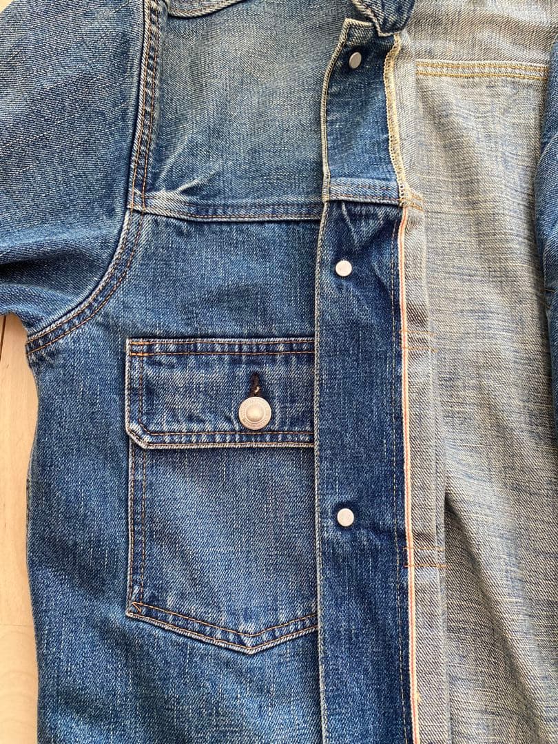 HYKE ハイク　デニムジャケット TYPE2（BIG FIT）サイズ1