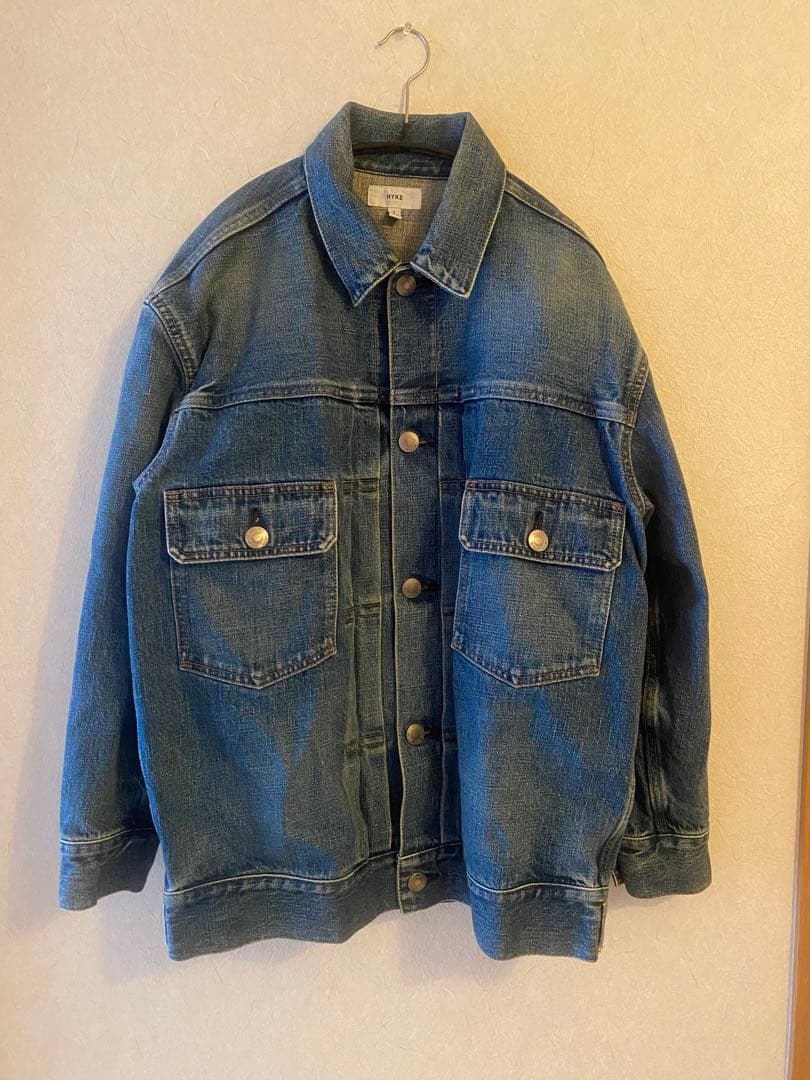HYKE ハイク　デニムジャケット TYPE2（BIG FIT）サイズ1