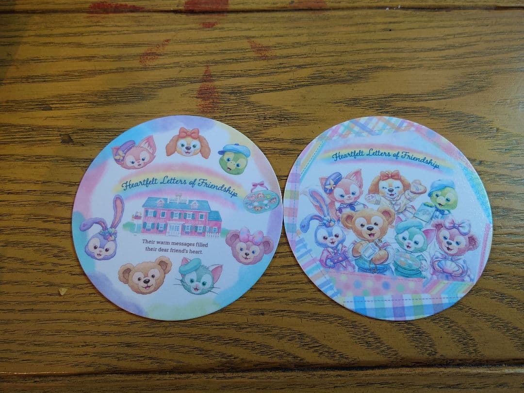 ダッフィー　ハートフェルト　スーベニアセット　4点　5点　コースター