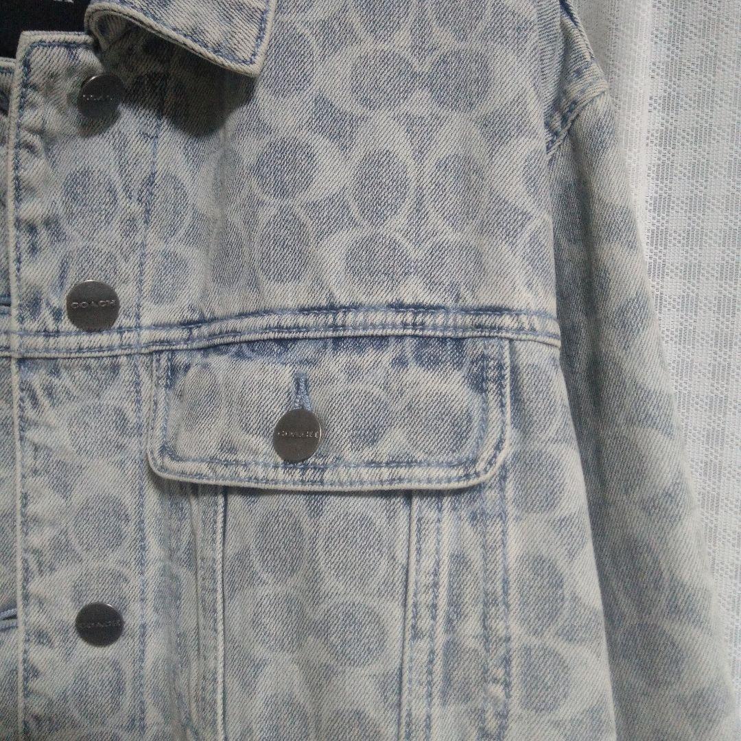 COACH デニムジャケット ライトブルー本日特価24500円です