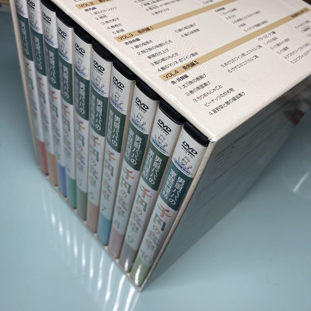 DVD 10枚組　千円の食卓 男厨パパの家庭料理帖