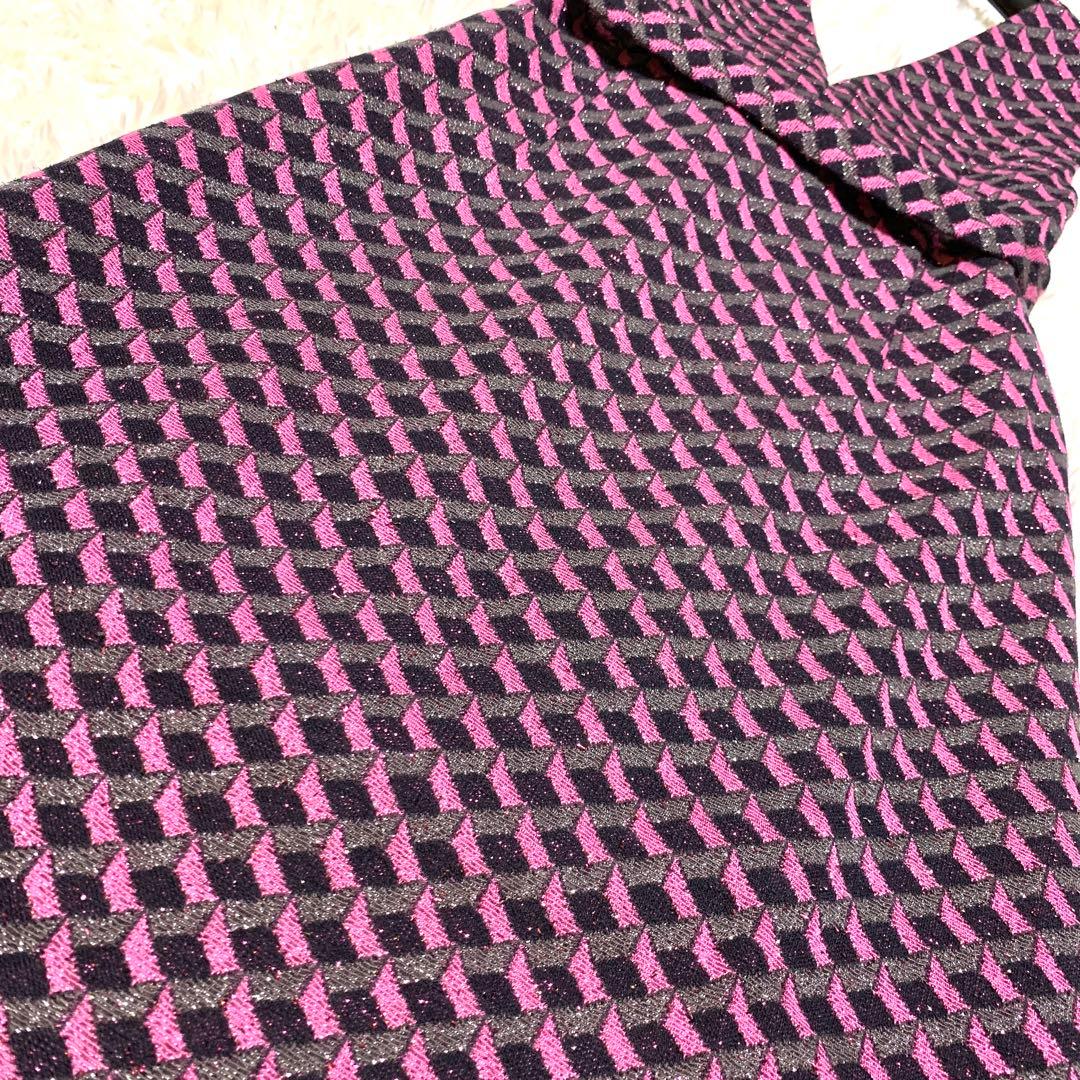 極美品✨2024年 グレースコンチネンタル キカジャガードラメドレス ワンピース