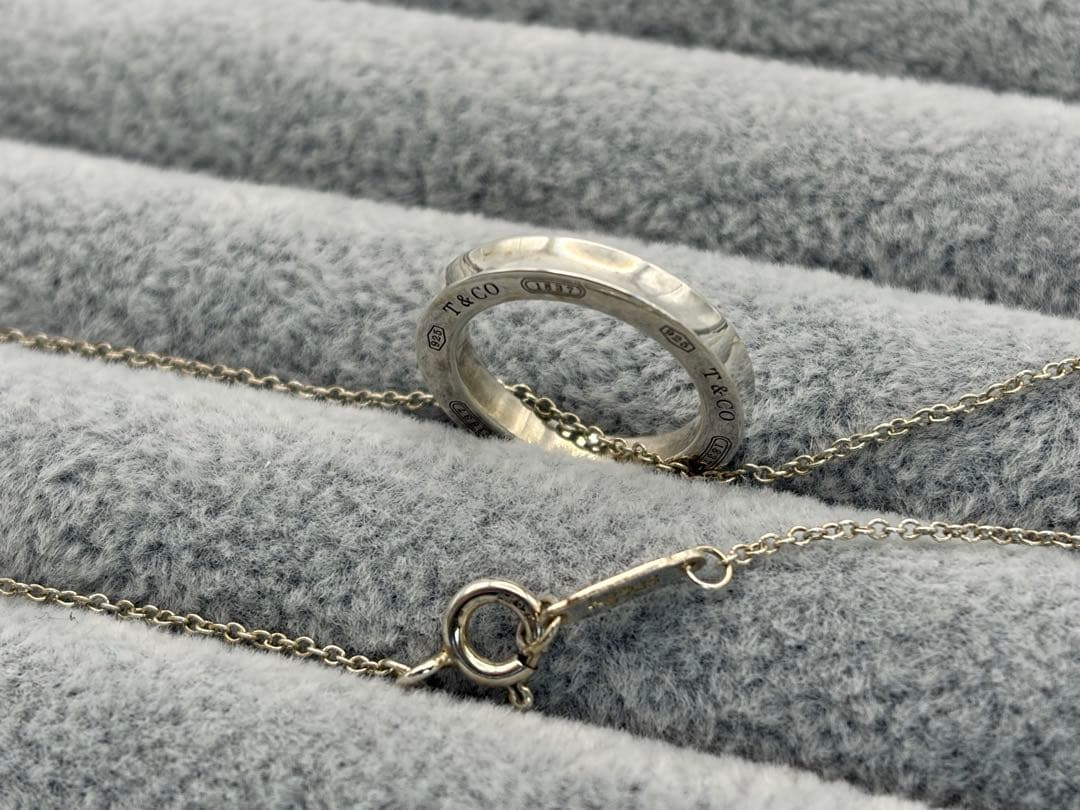 1837 サークル ネックレス シルバー AG925 TIFFANY リング