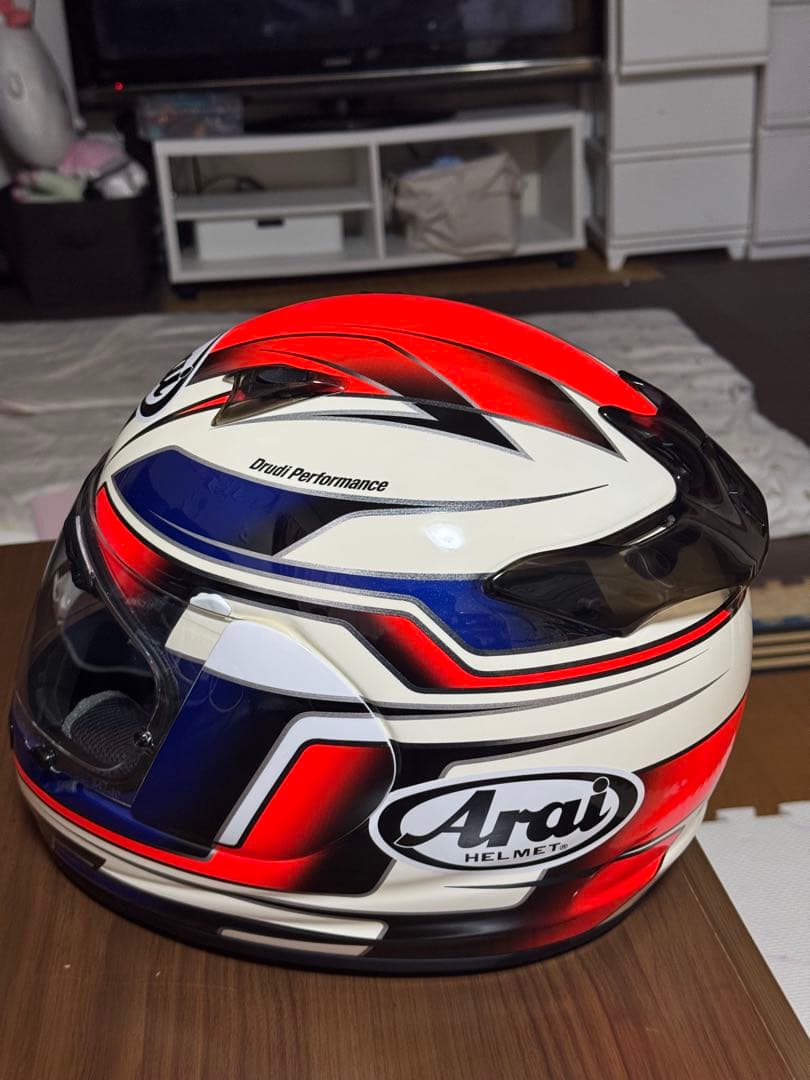 Arai フルフェイスヘルメット アライ トリコロール　希少　美品