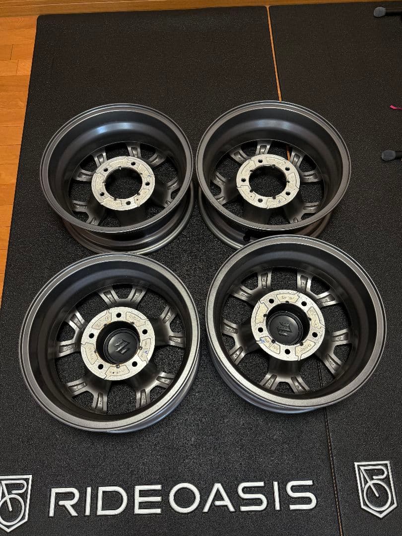 ジムニーシエラ 15インチ ホイール 4本セット 納車前外し