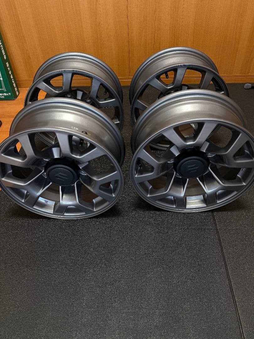 ジムニーシエラ 15インチ ホイール 4本セット 納車前外し