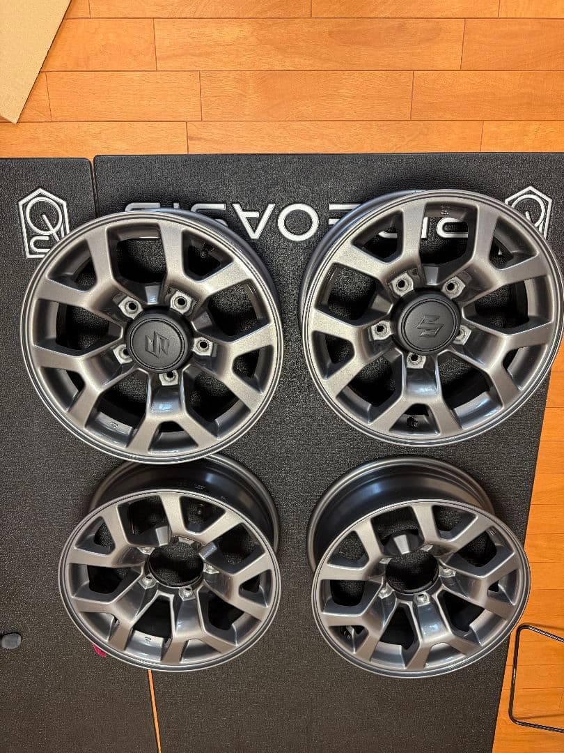 ジムニーシエラ 15インチ ホイール 4本セット 納車前外し