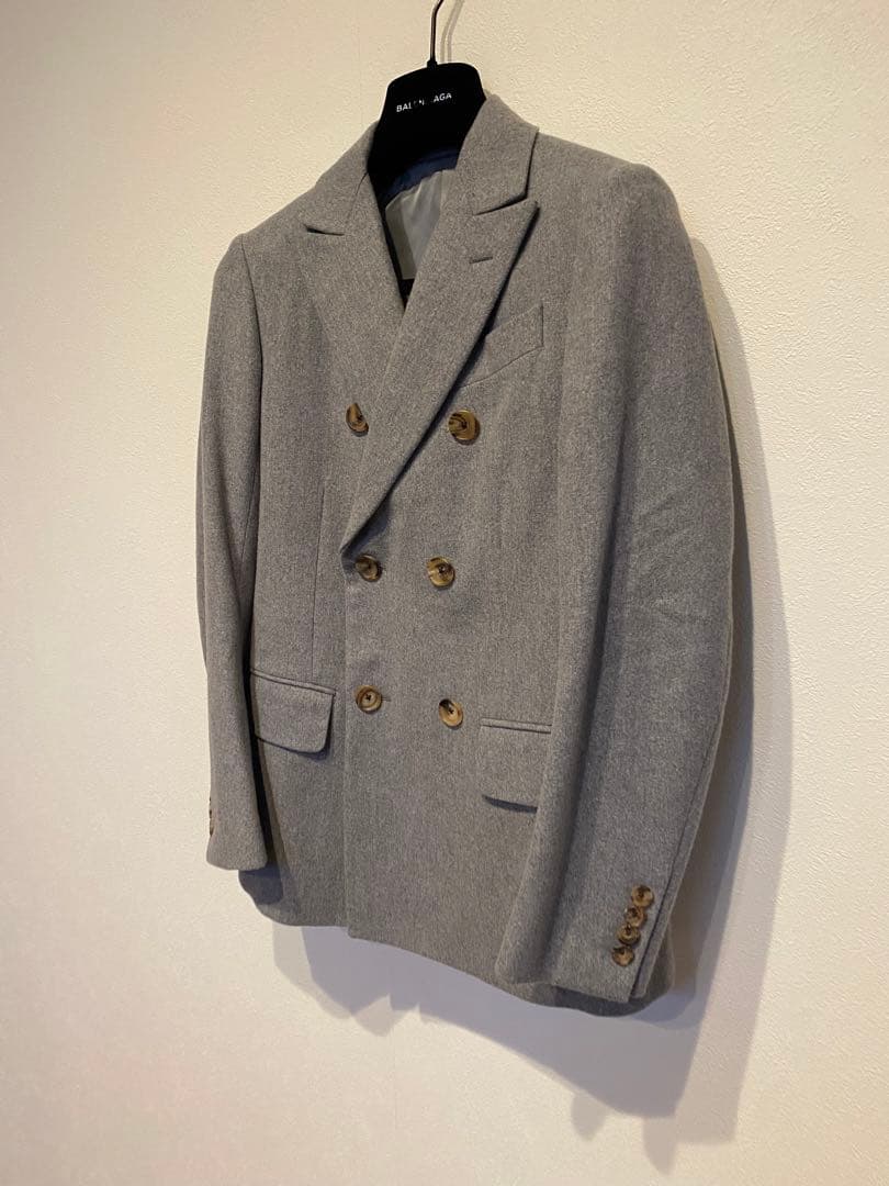 ほぼ新品！SCYE BASICS サイベーシック6Bダブルブレザー