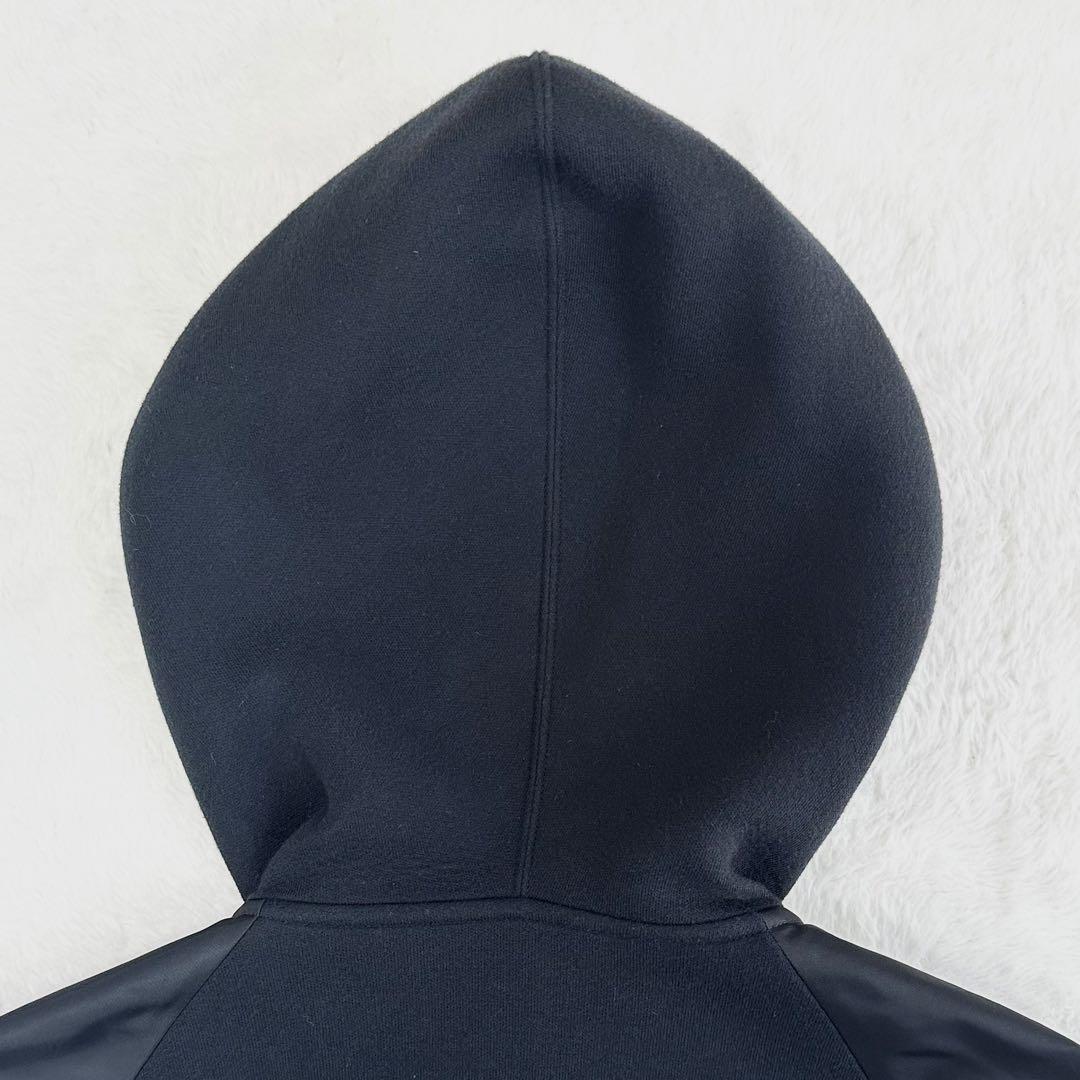 22SS 極美品✨sacai サカイ ブルゾン ジャケット ドッキング ブラック