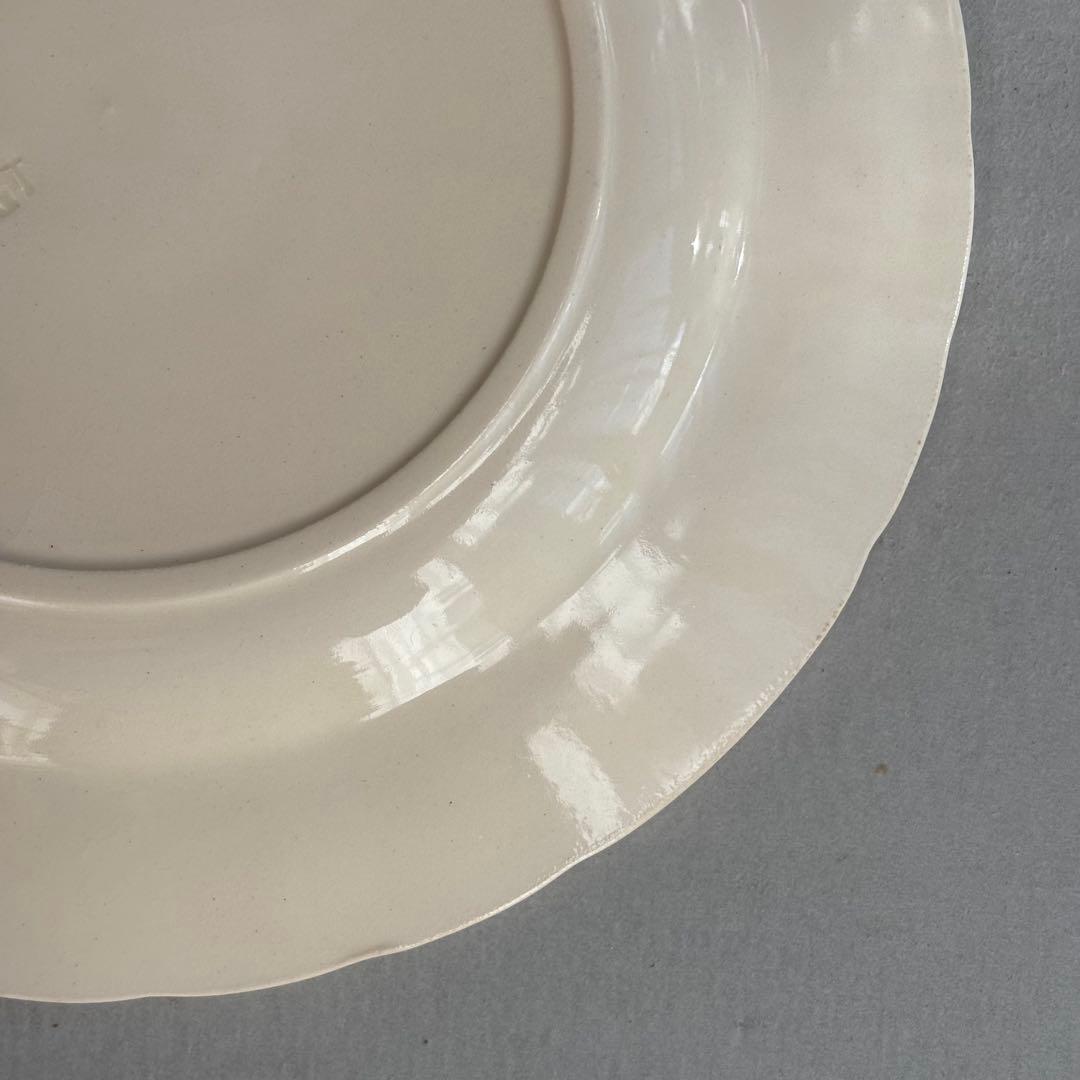 美品 フランスアンティーク ジアンRinceaux ディナープレートA